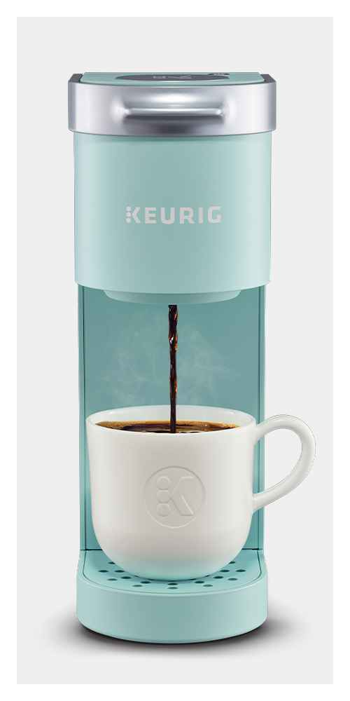 Keurig K-Mini Single-Serve K-Cup Pod Coffee Maker - Oasis, 16oz 3pk Plastic Reusable Coffee Cup The Future is Bright, NOPE, I want coffee - Room Essentials™, OCS Designs 17oz Stainless Steel Tumbler Pink Floral