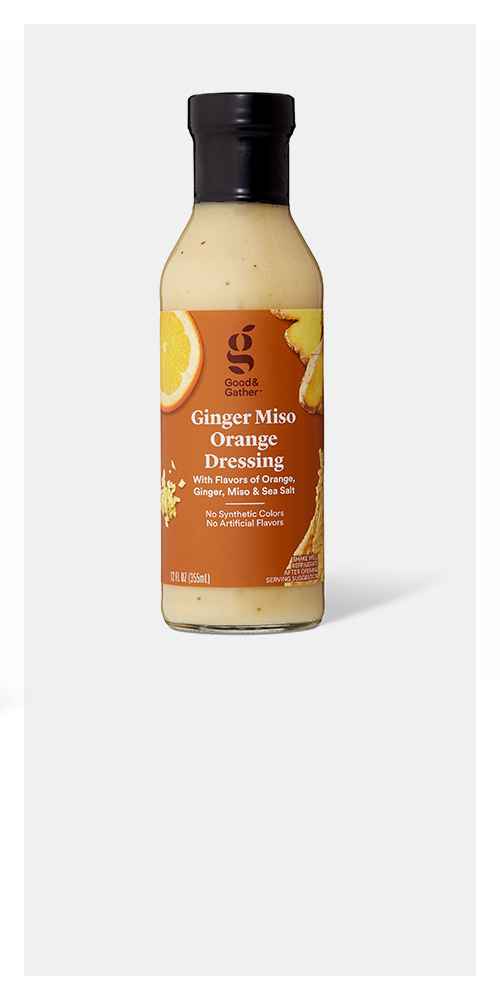 Ginger Miso Orange Dressing - 12fl oz - Good & Gather™