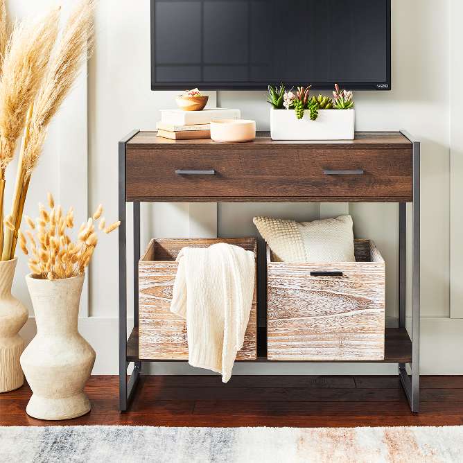 Darley console table target top