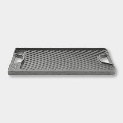 Lodge 20x10.5 Cast Iron Reversible Grill/griddle Gray : Target