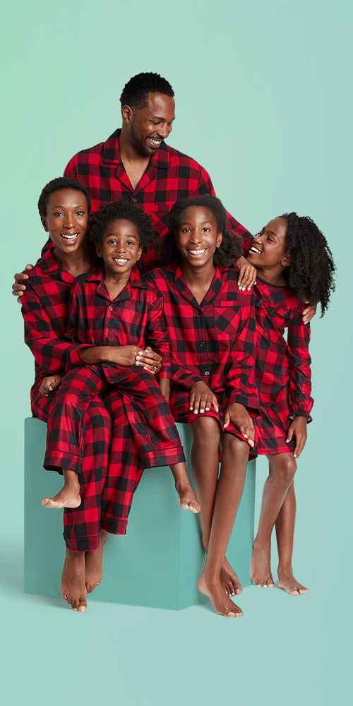 Holiday Buffalo Check Matching Family Pajamas Collection - Wondershop™ Red