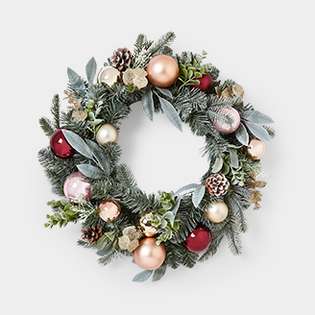 Decorative Wreaths Christmas Wreaths & Garland : Target