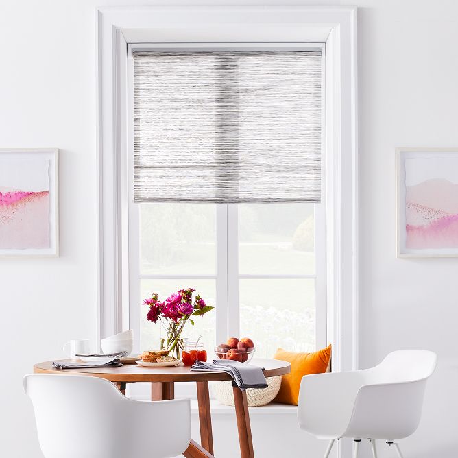 Blinds for Windows Blinds Vinyl Roller Shade - Easy to Install Cordless Room Darkening Roller Shades for Indoor Windows - Block Out Light & UV