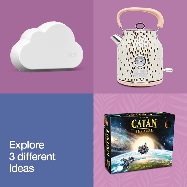 Explore 3 different ideas