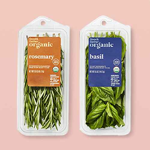 Organic Basil - 0.5oz - Good & Gather™, Organic Rosemary - 0.5oz - Good & Gather™, Organic Mint - 0.5oz - Good & Gather™, Organic Sage - 0.5oz - Good & Gather™