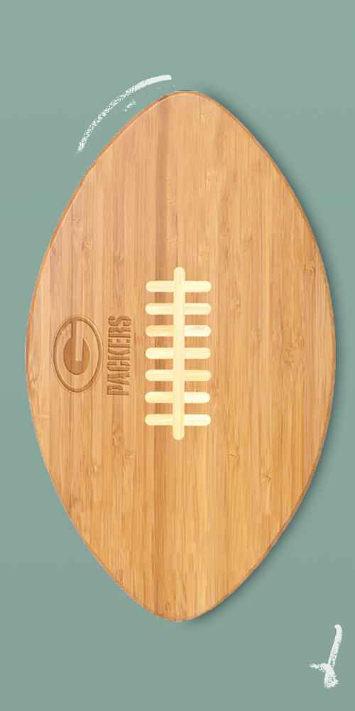 NFL Green Bay Packers Picnic Time Bamboo Cutting Board