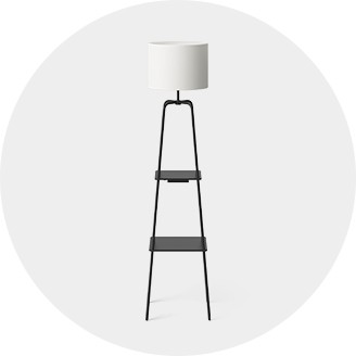 target lucite floor lamp