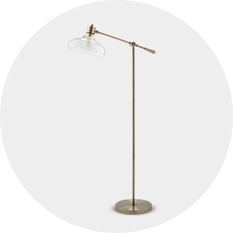 target lucite floor lamp