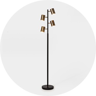 target lucite floor lamp