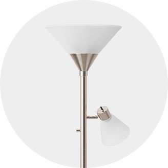 target lucite floor lamp