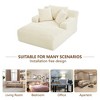 Dolonm 66" Deep-seated Armchair Recliner, Compressed Boneless Modern Sofa, Corduroy,No Assembly,for Living Room and Bedroom - 3 of 4