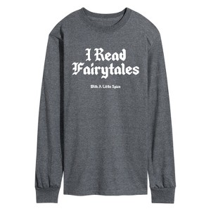 Men's - Instant Message - Read Spice Fairytales Long Sleeve Graphic T-Shirt - 1 of 4