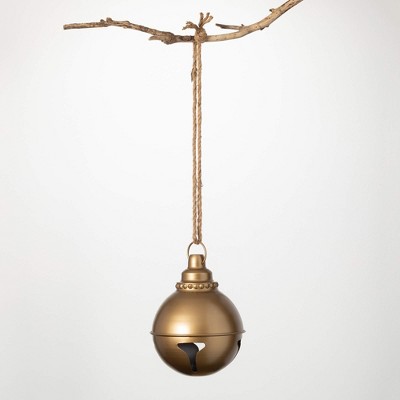 12"H Sullivans Oversized Gold Bell Ornament  Gold Christmas Ornaments