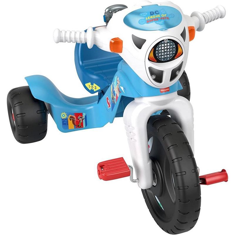 Power Wheels DC League of Super-Pets Lights & Sounds Trike ride-on tricycle, 1 of 6