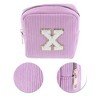 Unique Bargains Letter x Pattern Makeup Bag 1 Pc - 4 of 4