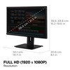 ViewSonic VG2240 22 Inch 1080p Ergonomic Monitor with Integrate USB Hub, HDMI, DisplayPort, VGA Inputs for Home and Office - 4 of 4