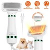 iMountek
"2-in-1 Multifunctional Pet Grooming Hair Dryer & Slicker Brush: Portable, Adjustable Heat & Speed"White - 2 of 4