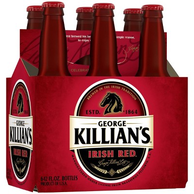 Set of 4 George Killian"s Irish Red Pint Glasses 