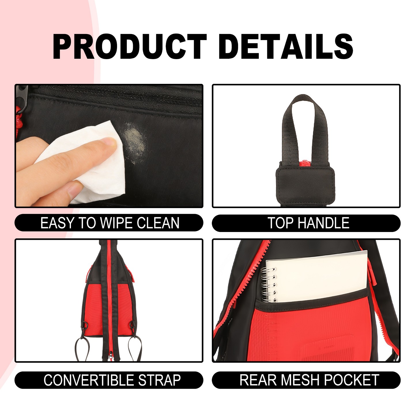Сумка Disney Mickey Mouse Classic Adult Sling With Convertible Strap — фото 4
