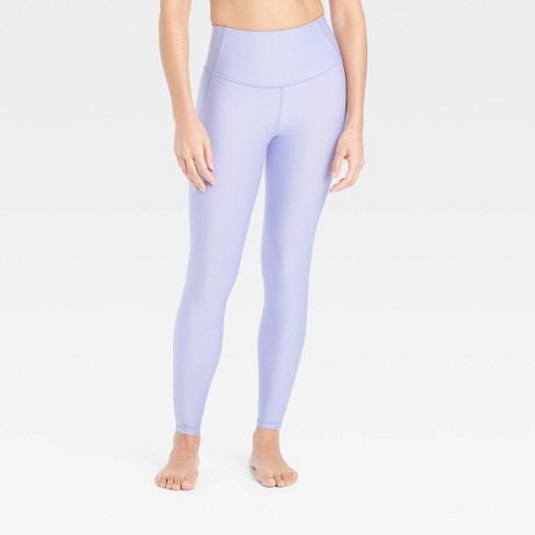 Women's Effortless Support High-rise 7/8 Leggings - All In Motion™ Lilac  Purple S : Target