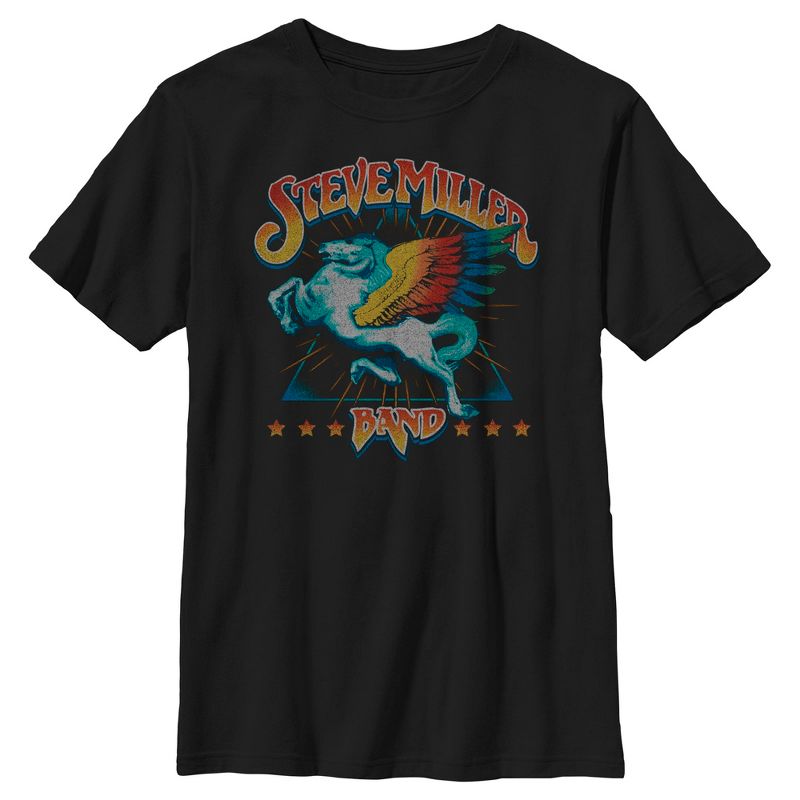 Boy's Steve Miller Band Retro Logo T-Shirt, 1 of 6