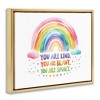 Stupell Industries Kind Brave Smart Rainbow, 21" x 17" - 3 of 4