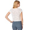 Aeropostale Womens Burnout Skull Embellished T-Shirt - 2 of 3