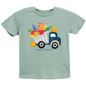 The Juniper Shop SmileyWorld School Dump Truck Youth Short Sleeve Tee - 1 of 4