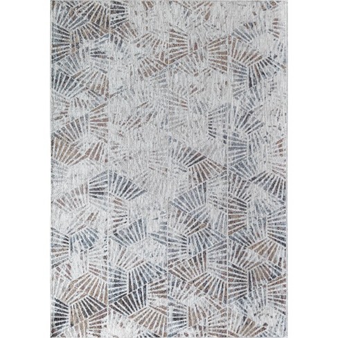 Mason Brooks Cressida Ca30a Stonington Gray Abstract Contemporary Gray