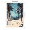 Amanti Art Christmas Snowy forest by Pictufy Studio Canvas Wall Art Print Framed 23-in. W x 33-in. H. - 3 of 4