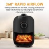 Elite Cuisine 1.1qt Air Fryer - Black - 3 of 4