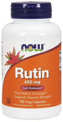 Rutin 450 mg by Now Foods  -  100 VegCap