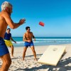Costway 1/2 PCS 3'x2' Portable Corn Hole Game Board Includes 8 Bean Bags Solid Wood - 2 of 4