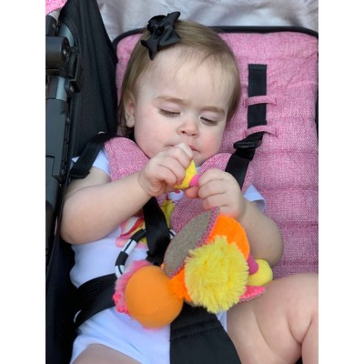 Ollie Multicolor Plush Hanging Activity Toy with Chime