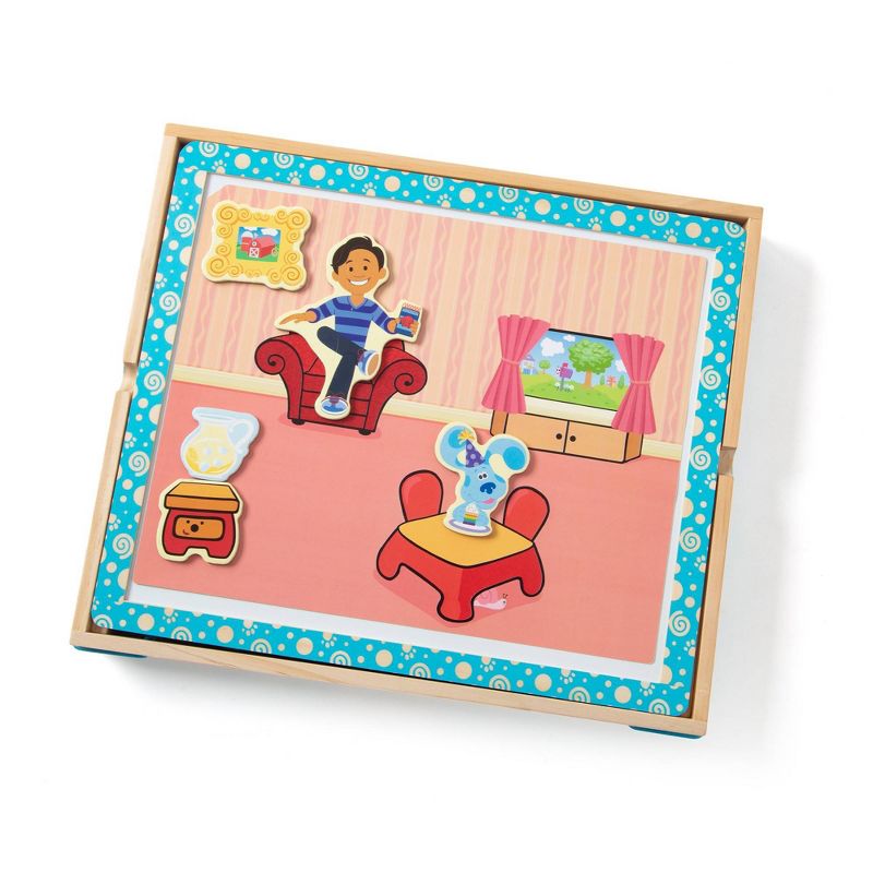 Melissa &#38; Doug Blues Clues &#38; You! Wooden Magnetic Picture Game, 5 of 11