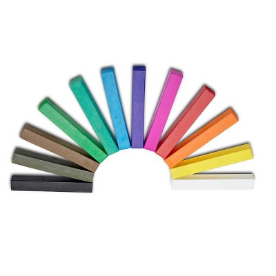 KINGART Square Soft Pastel Set, 12 pc