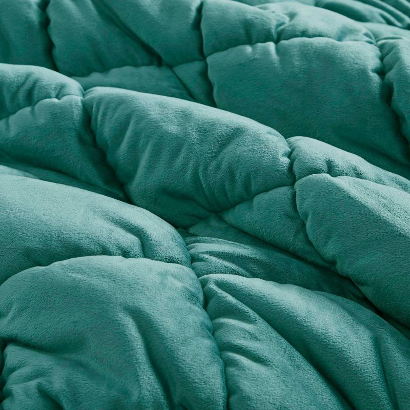 Intelligent Design Velvet Dream Puff Ultra Soft Weave Comforter Set, 5 of 12