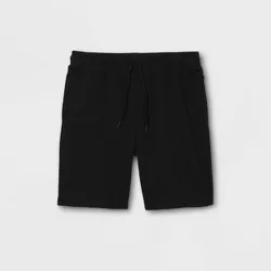 Men's 9" Adaptive Knit Shorts - Goodfellow & Co™ Black XXL