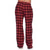Ashford & Brooks Mens Super Soft Flannel Plaid Pajama Sleep Pants - 3 of 4