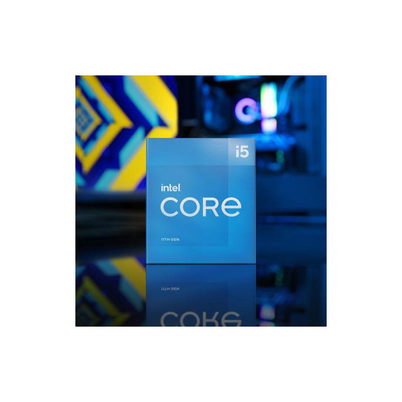 Intel Core i5-11400 Desktop Processor - 6 cores & 12 threads - Up to 4.4 GHz Turbo Speed - 12M Smart Cache - Socket LGA1200 - PCIe Gen 4.0 Supported, 2 of 7