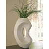 Signature Design by Ashley Odion 15.63" Vase, Stone Beige Contemporary Decor - 2 of 4
