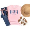 The Juniper Shop Coquette America Arched Youth Short Sleeve Tee - 4 of 4