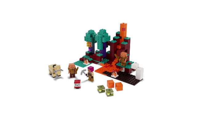 LEGO Minecraft The Warped Forest Building Toy 21168, 2 of 13, play video
