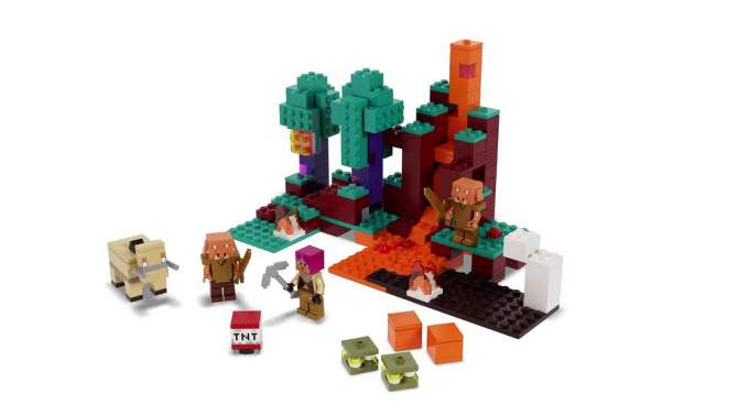 LEGO Minecraft The Warped Forest Building Toy 21168, 2 of 13, play video