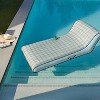 Layered Plaid Inflatable Pool Lounger Green/Blue - Hearth & Hand™ with Magnolia - 2 of 4