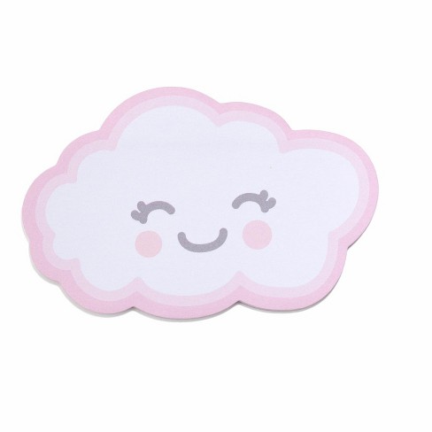 Transparent Sticky Notes - Shimmer Clouds Collection – Rose