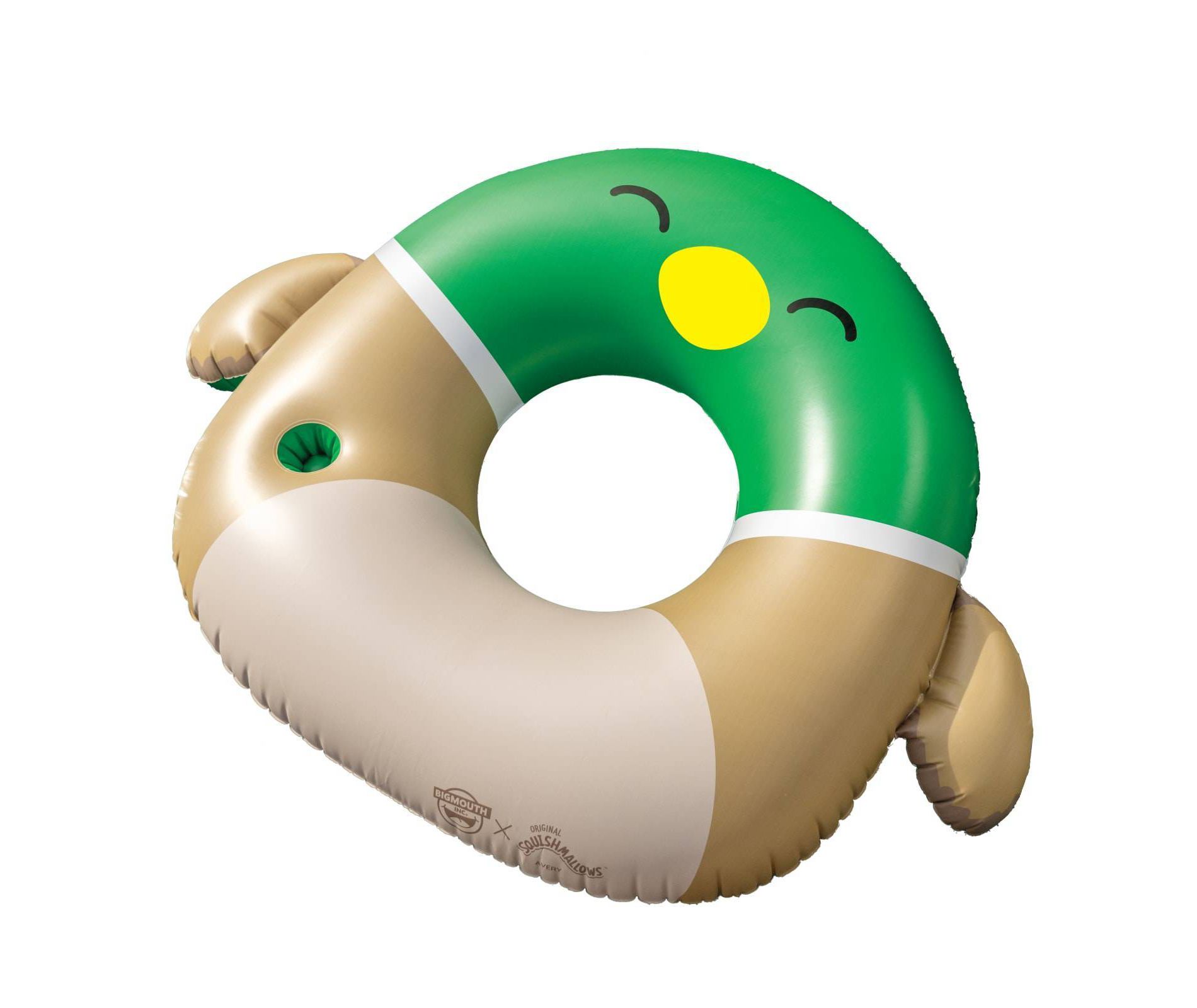 BigMouth Inc. Squishmallows Avery the Duck Pool Novelty Float - Green