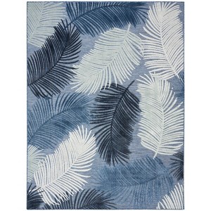 Nourison Suncoast Tropical Leaf Indoor/Outdoor Flatweave Rug - 1 of 4
