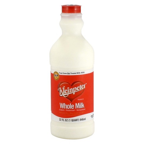 Kleinpeter Whole Milk - 32 Fl Oz : Target