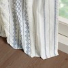Kumasinova 84"/95"/108" 100% Cotton Printed Curtains Panel,Window Curtains with Chenille Stripe&Lining,Bedroom Curtains for Living Room - 4 of 4